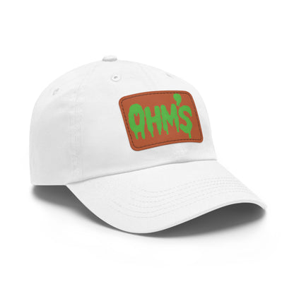 Dad Hat Olm's Cap Rectangle Leather Patch