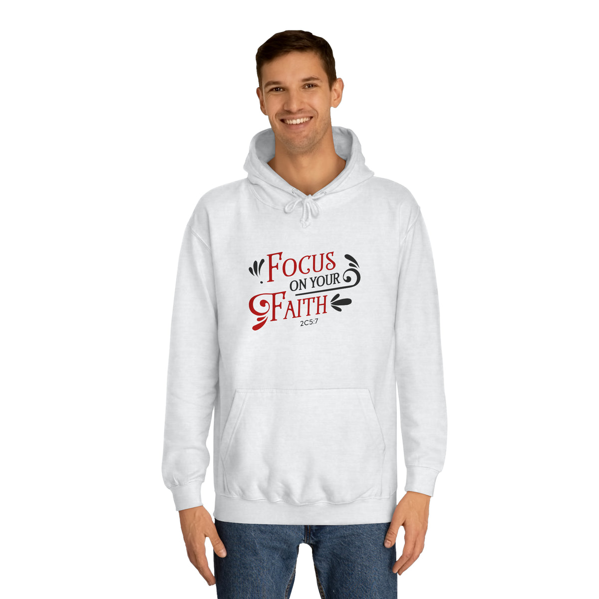 Focus On Your Faith Unisex Hoodie