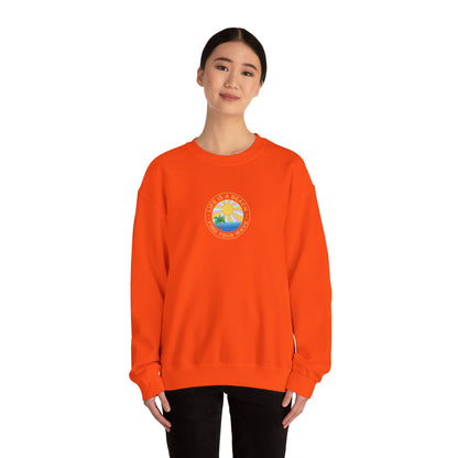 La vie est un sweat-shirt unisexe de plage 
