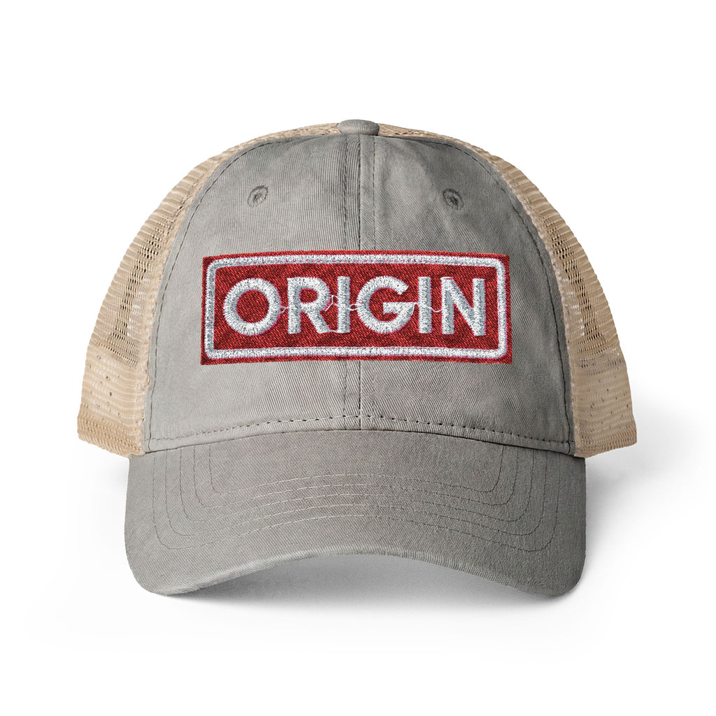 Women's Washed Mesh-Back Cap