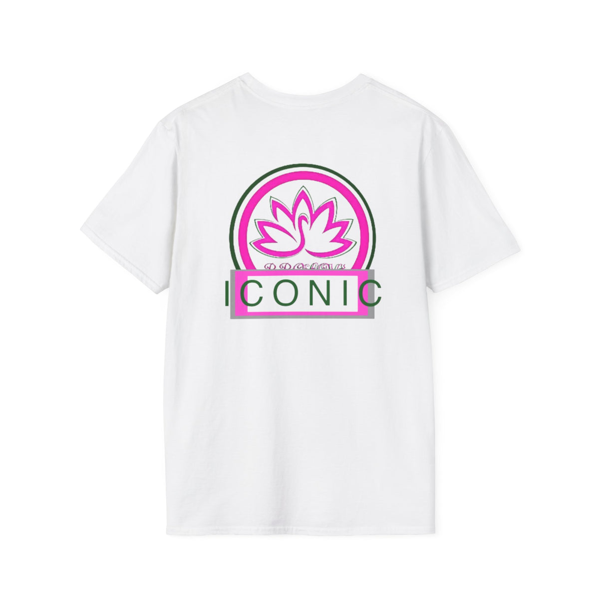 Iconic Lotus Graphic Unisex Softstyle T-Shirt