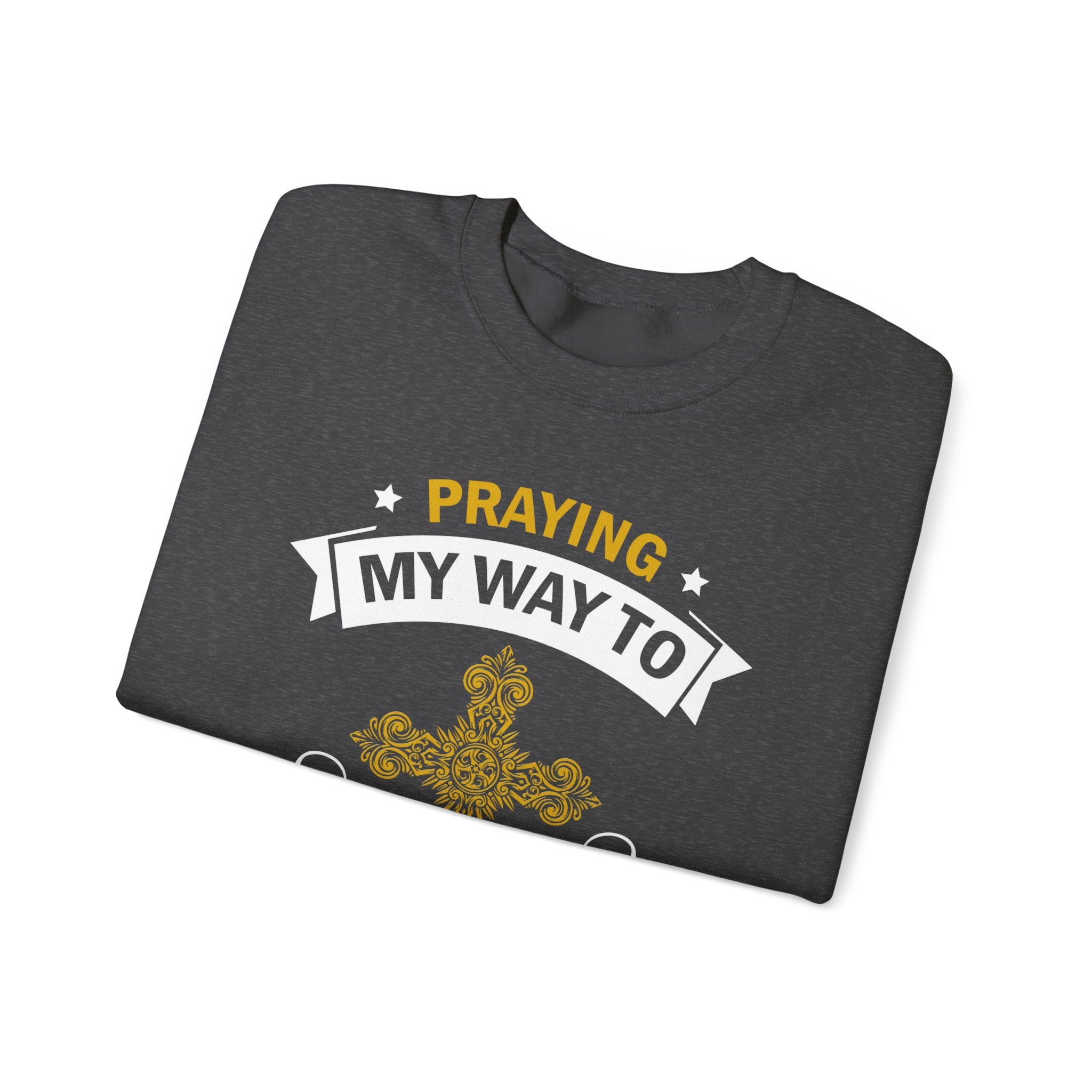 Prier mon chemin vers le succès Sweat-shirt unisexe 