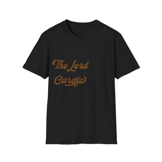 Faith-Inspired Unisex T-Shirt, The Lord is My Cardia, Christian Apparel, Spiritual Gift, Everyday Comfort Wear, Perfect for Church, [...] Printify