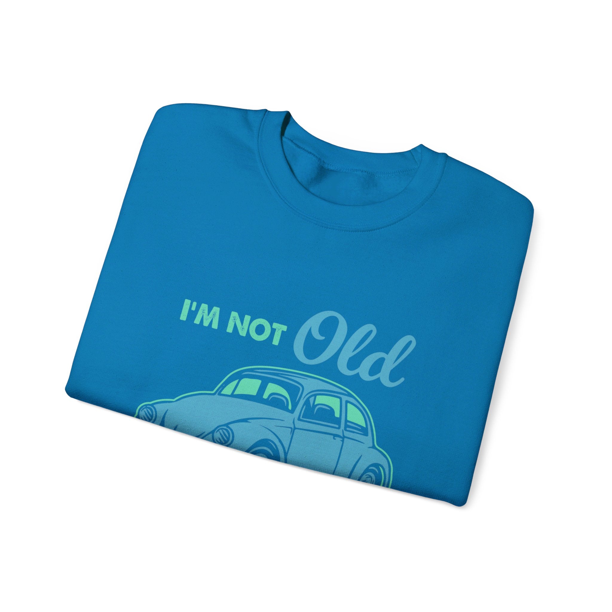 Je ne suis pas vieux, je suis un sweat-shirt unisexe classique 