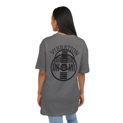Unisex Vibration Oversized Tee | Comfortable Streetwear, Gym Apparel, Gift for Fitness Lovers, Casual Daily Wear, Graphic Tee