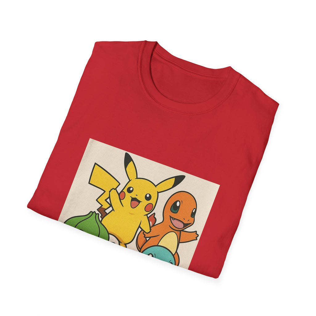 Colorful Play Graphic T-Shirt, Cute Casual Tee, Gamer Gift, Birthday Present, Unisex Style, Cartoon Apparel