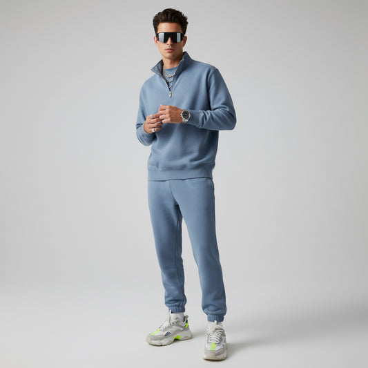 Quarter-Zip Sweatshirt — Classic Casual Pullover