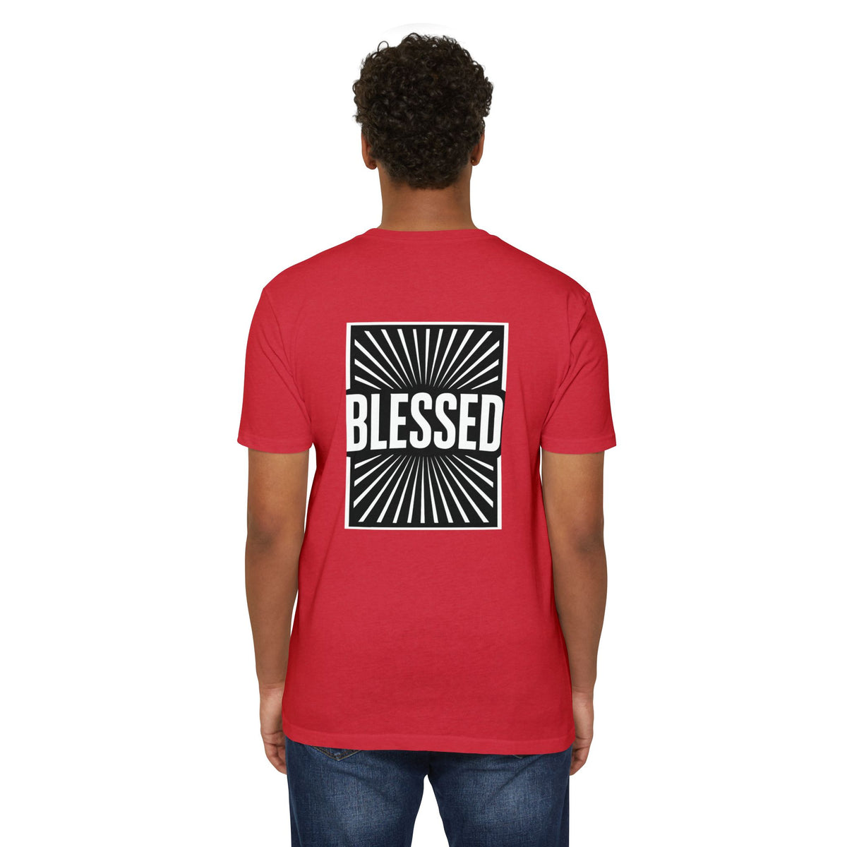 Blessed T-Shirt — 'blessed' Script Graphic Christian Tee