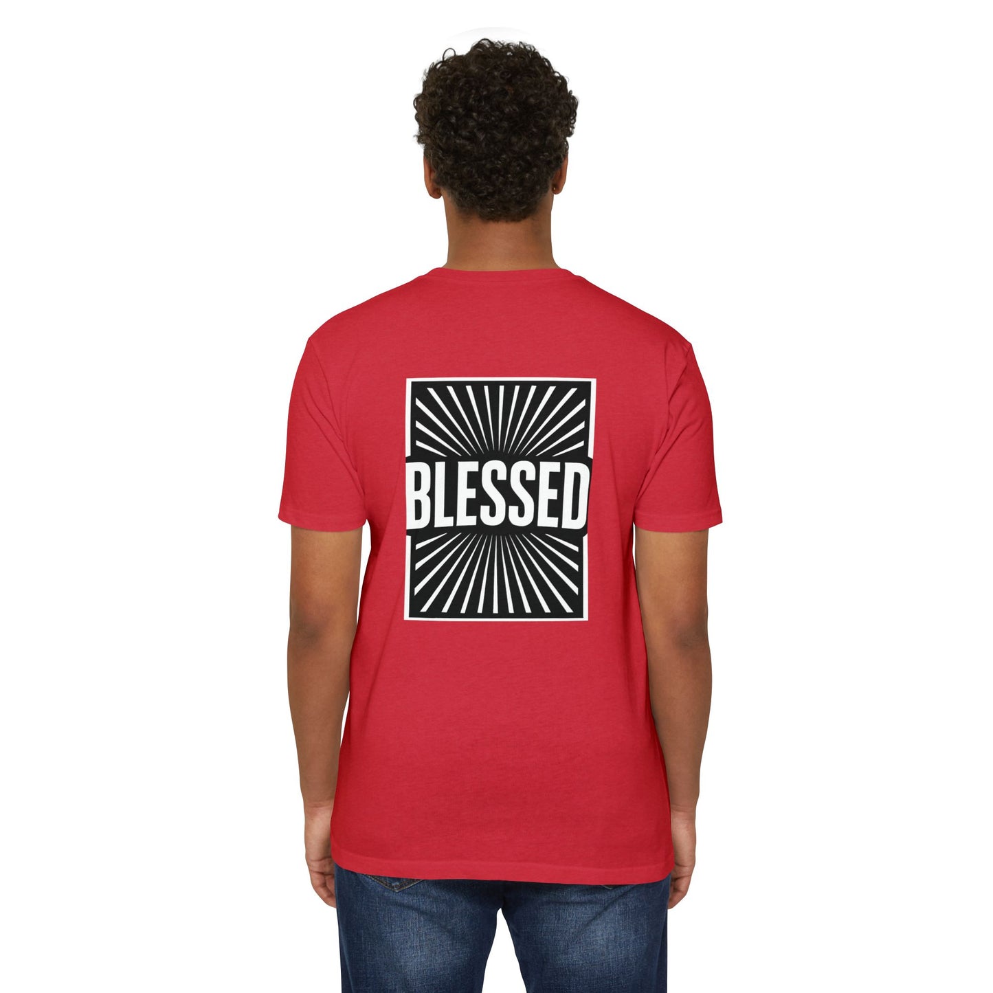Blessed T-Shirt — 'blessed' Script Graphic Christian Tee