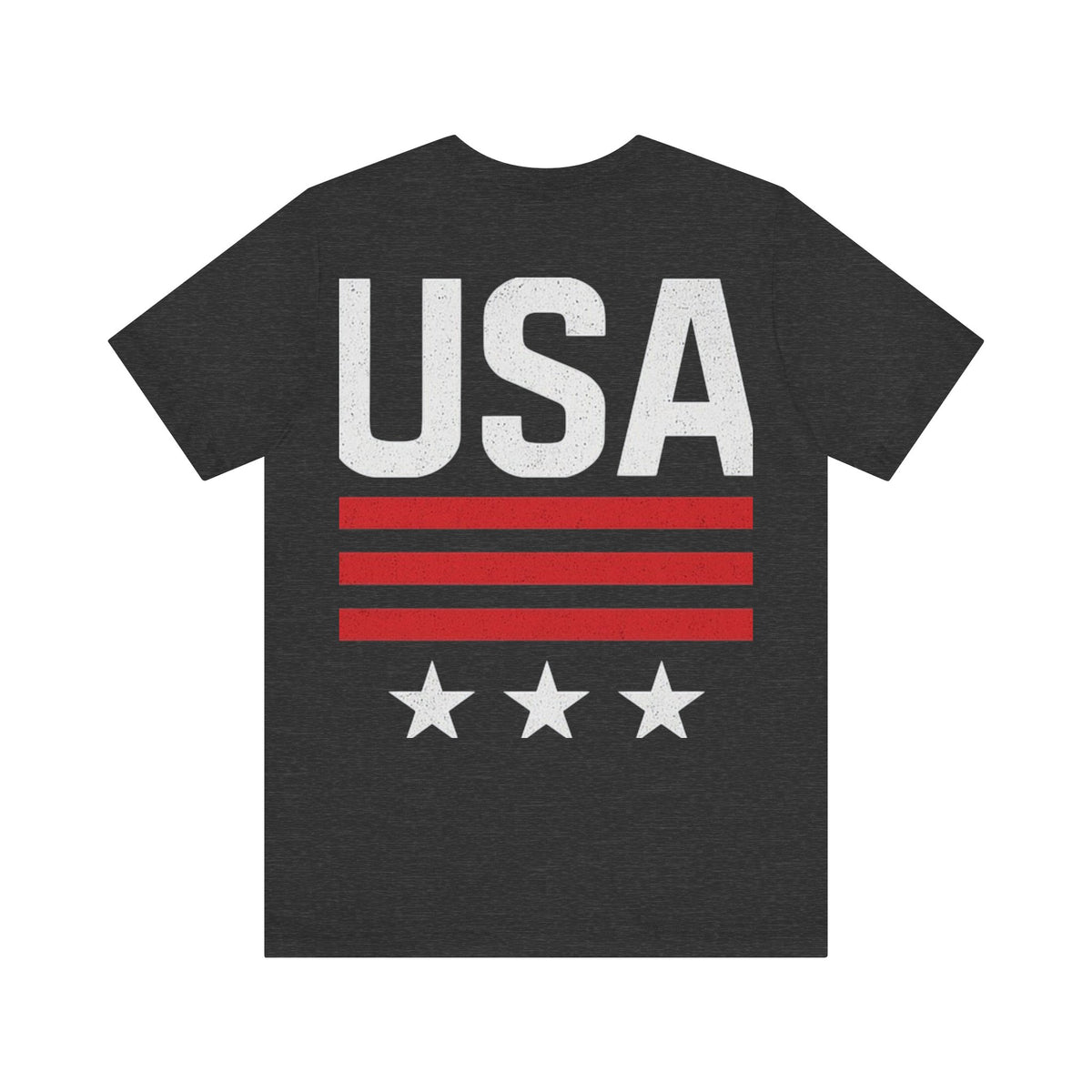 Patriotic USA Tee, Unisex Short Sleeve T-Shirt, July 4th Celebration Shirt, American Pride Apparel, Casual Summer Wear, Gift for Patriot