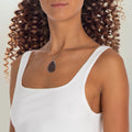 Elegant Oval Necklace, Dainty Jewelry, Gift for Her, Minimalist Pendant, Layering Necklace, Everyday Accessory Printify