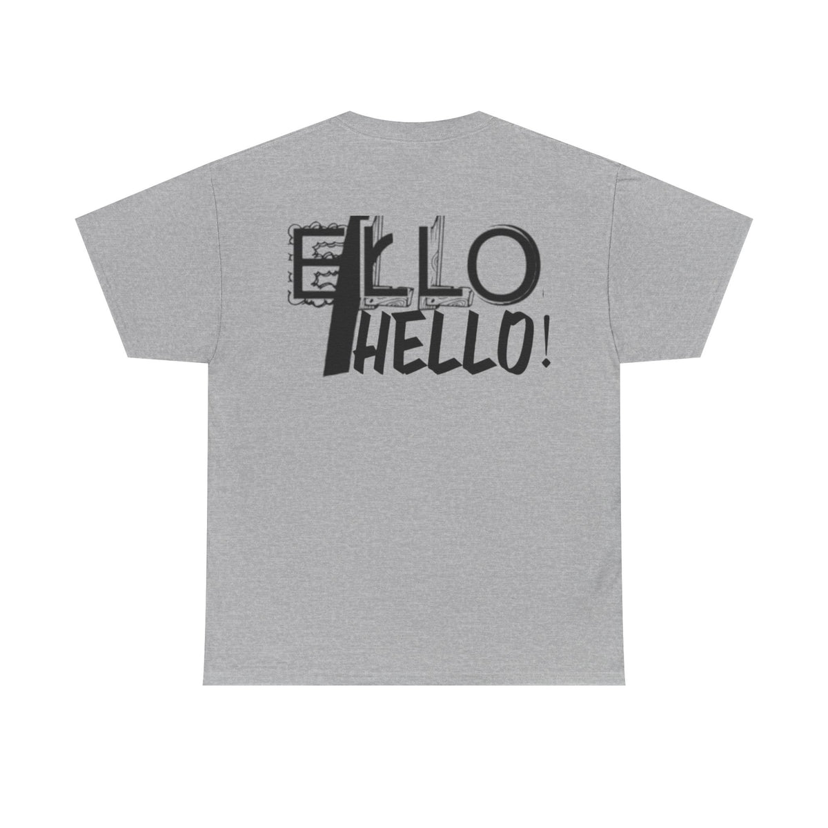 Hello Unisex Tee - Casual and Stylish Cotton T-Shirt for All Occasions