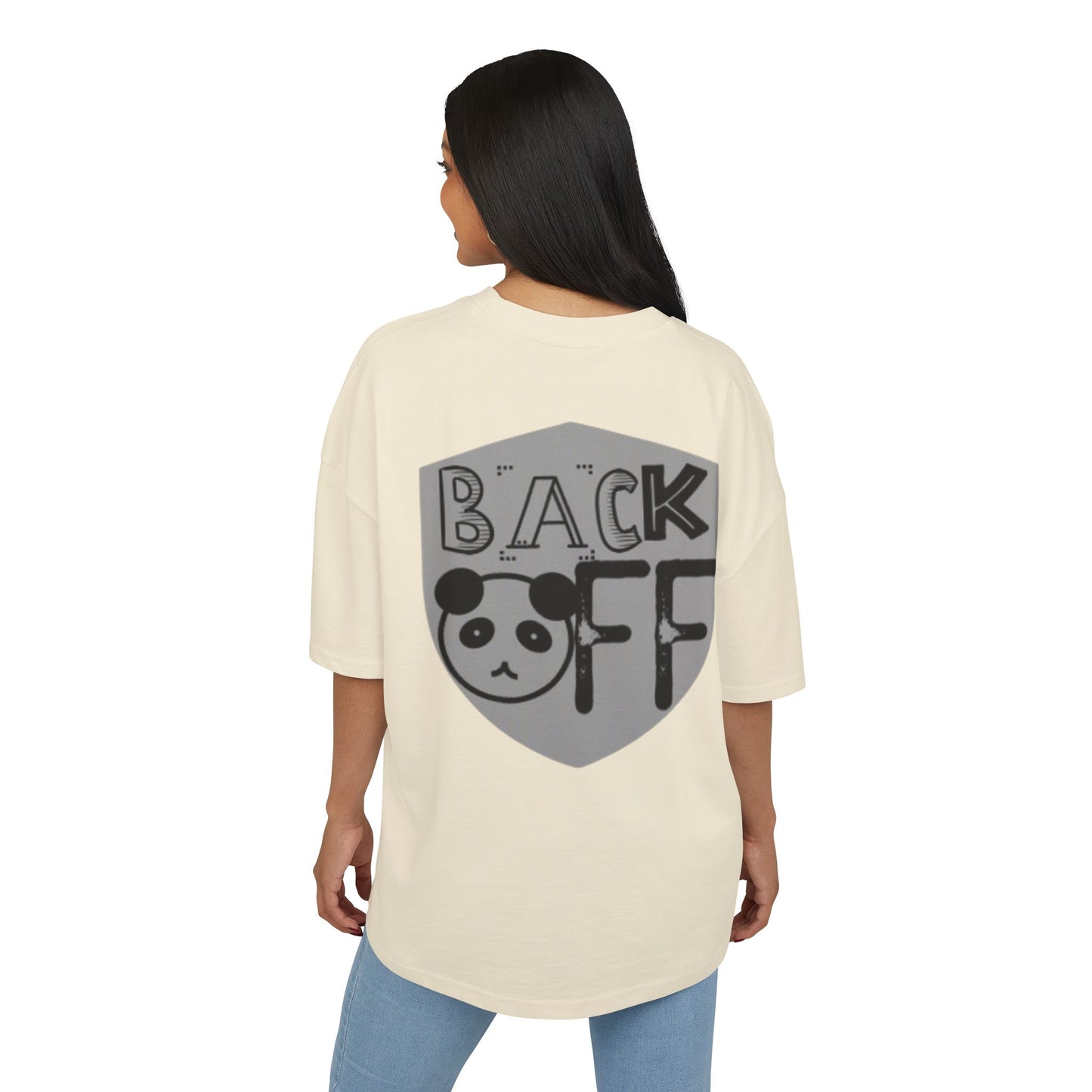 T-Shirt Back off Unisex Ultra Heavy Cotton Box Tee