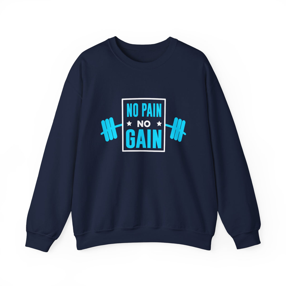 Pas de douleur pas de gain Sweat-shirt unisexe 