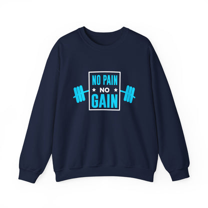 Pas de douleur pas de gain Sweat-shirt unisexe 