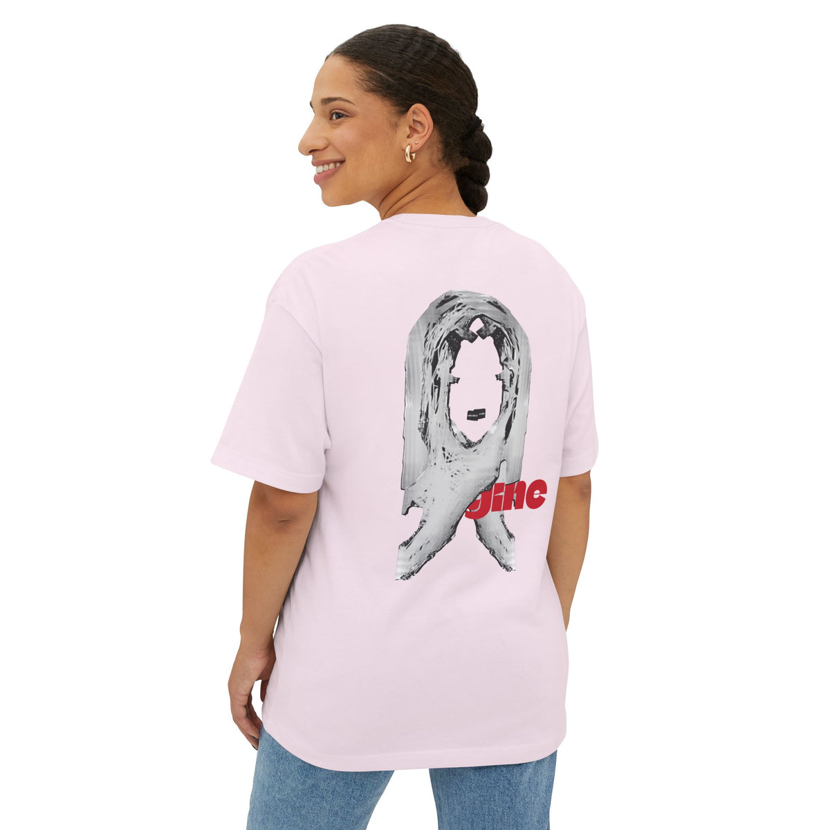 Oversized Boxy Tee - Unique Gine Design