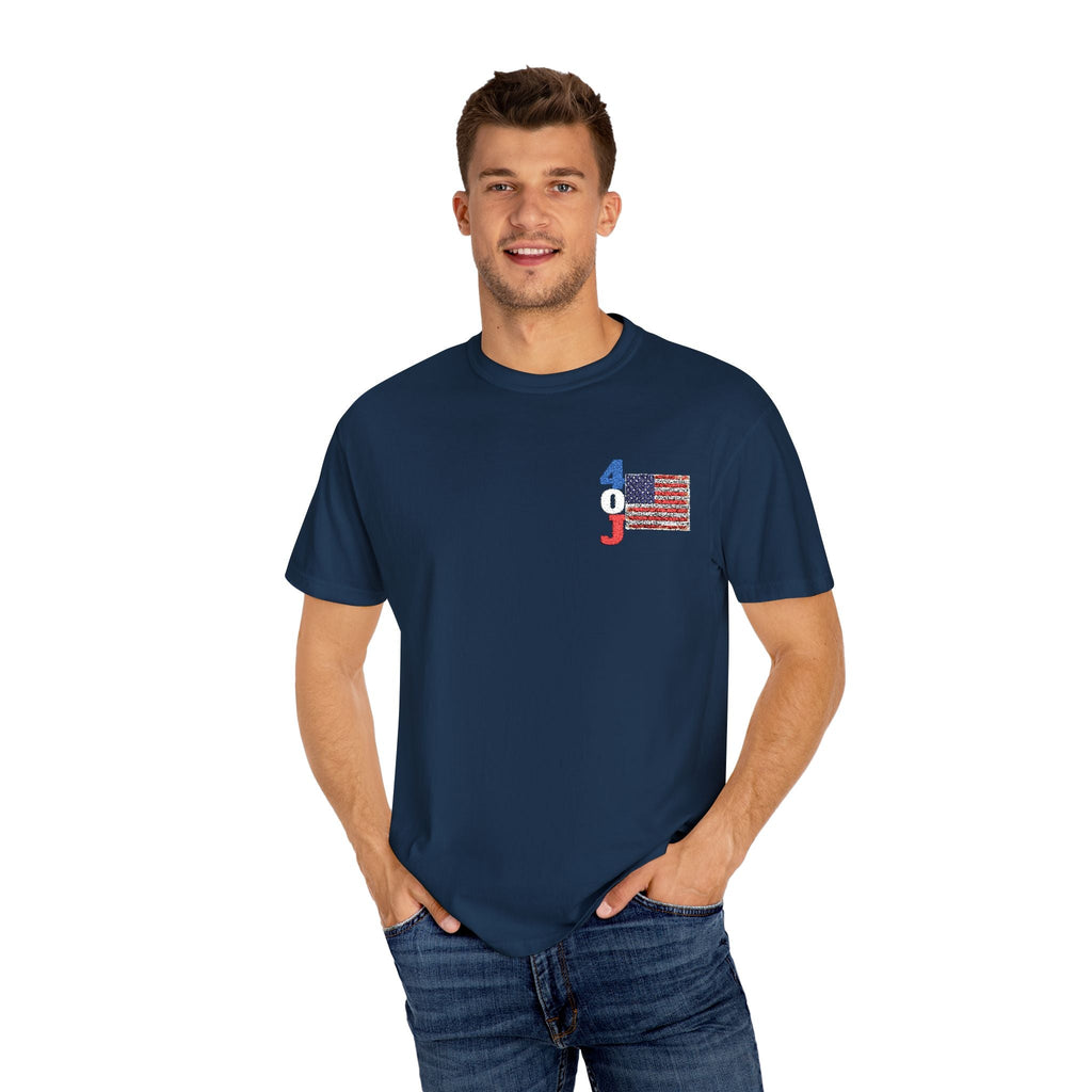 4th of July Garment-Dyed T-shirt Printify