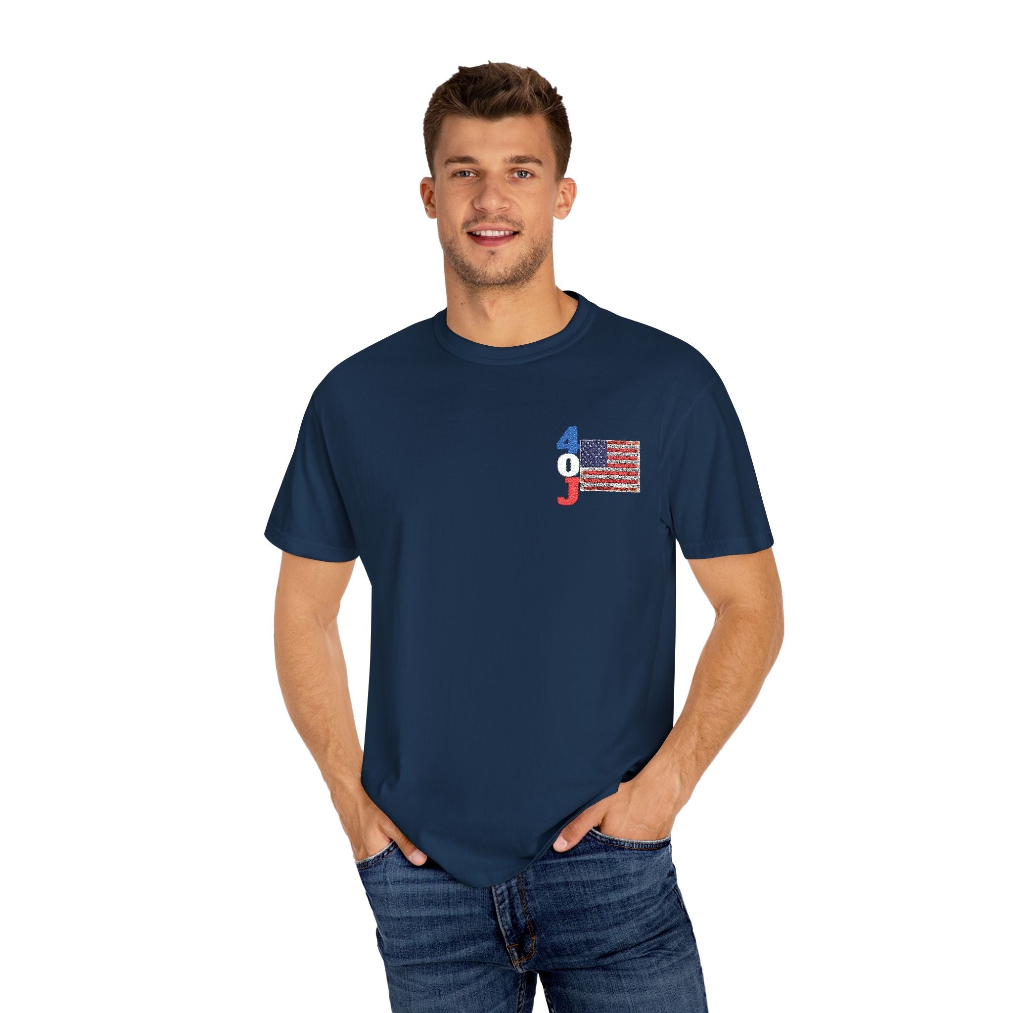 4th of July Garment-Dyed T-shirt Printify
