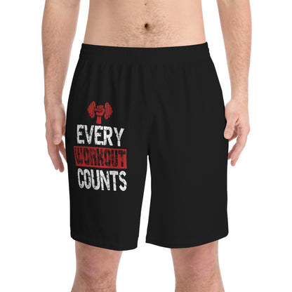 Men's Elastic Beach Shorts (AOP)