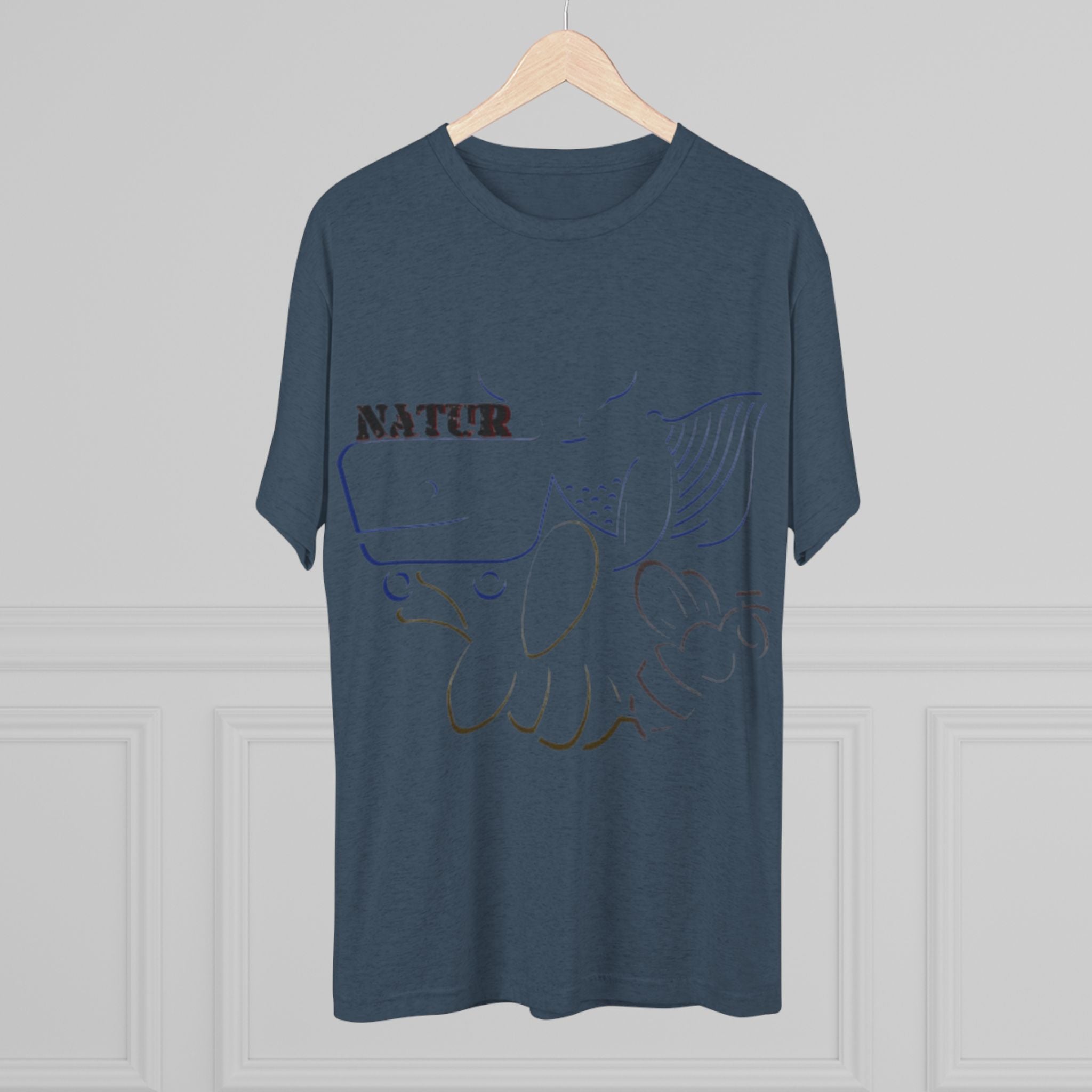 Nature Inspired Tee - Unisex Tri-Blend Crew Tee