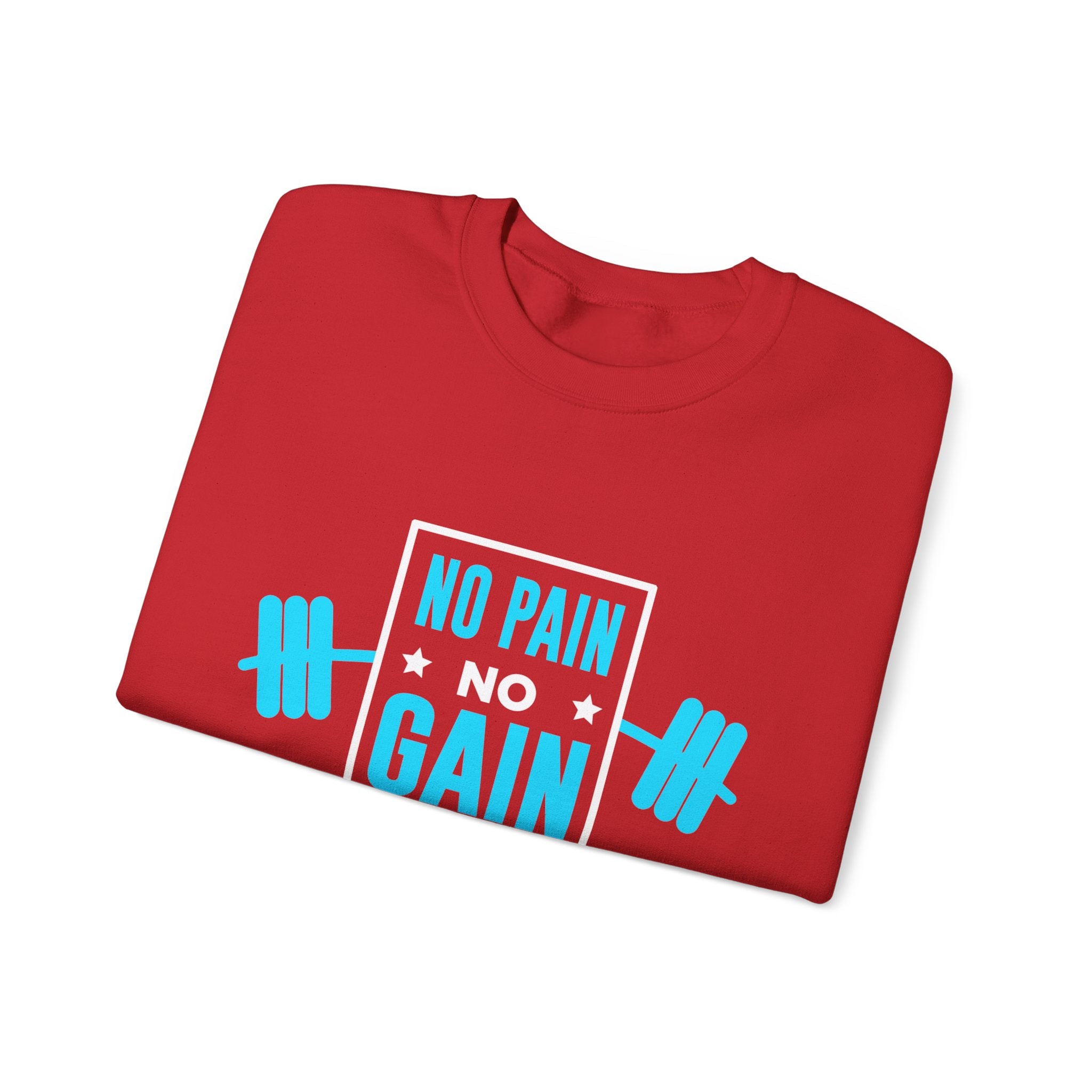 Pas de douleur pas de gain Sweat-shirt unisexe 
