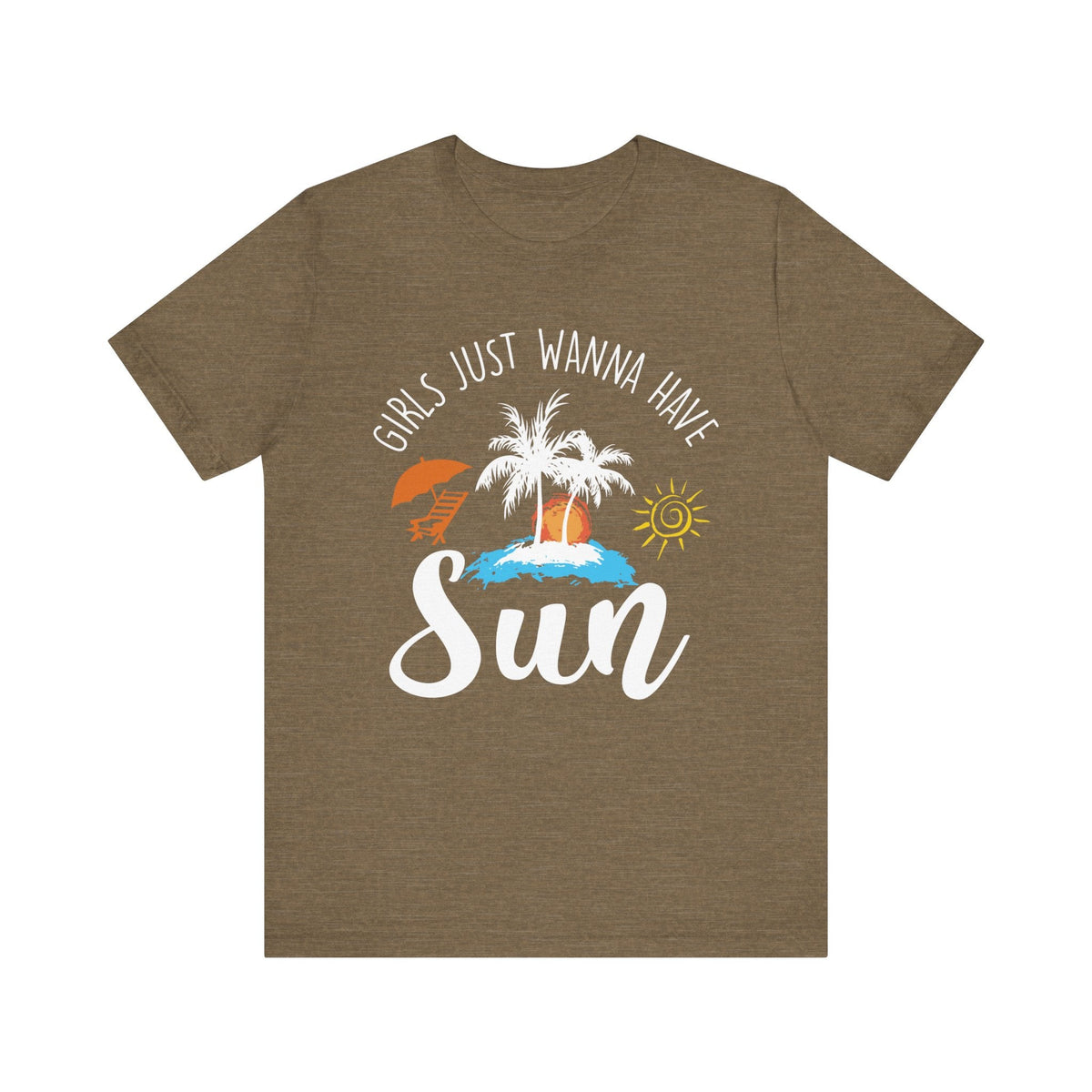 Girls Just Wanna Have Sun Unisex Tee Printify