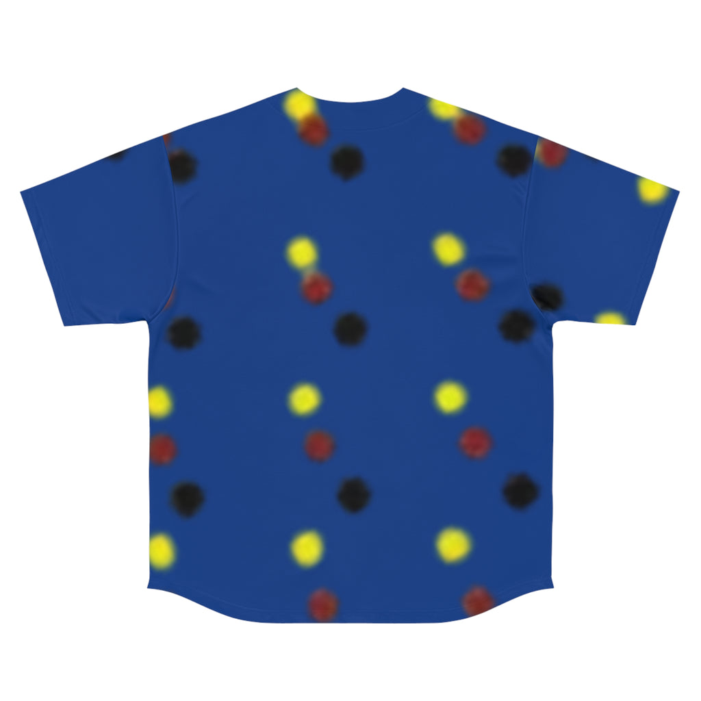 Men's Colorful Baseball Jersey | Touch Down, Sportswear, Casual, Gift for Him, Game Day Attire