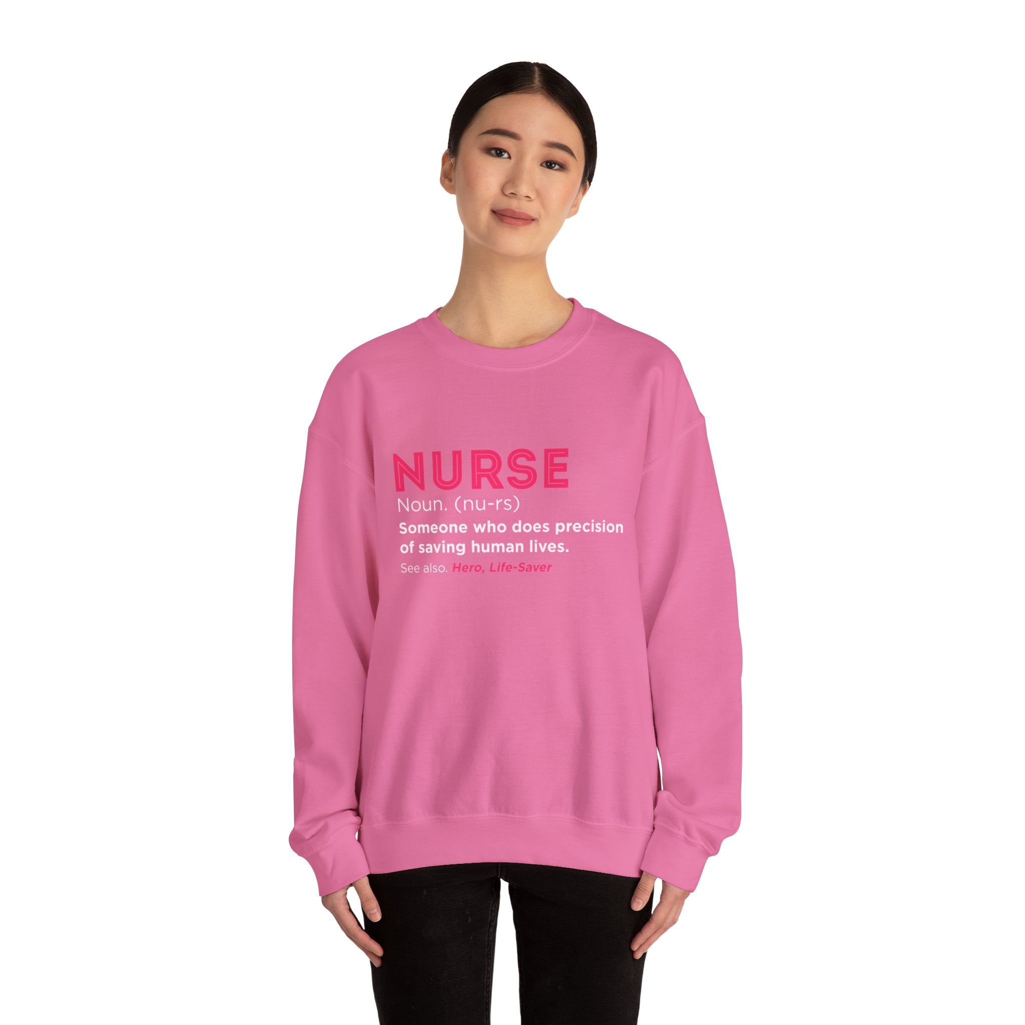 Sweat-shirt unisexe infirmière 