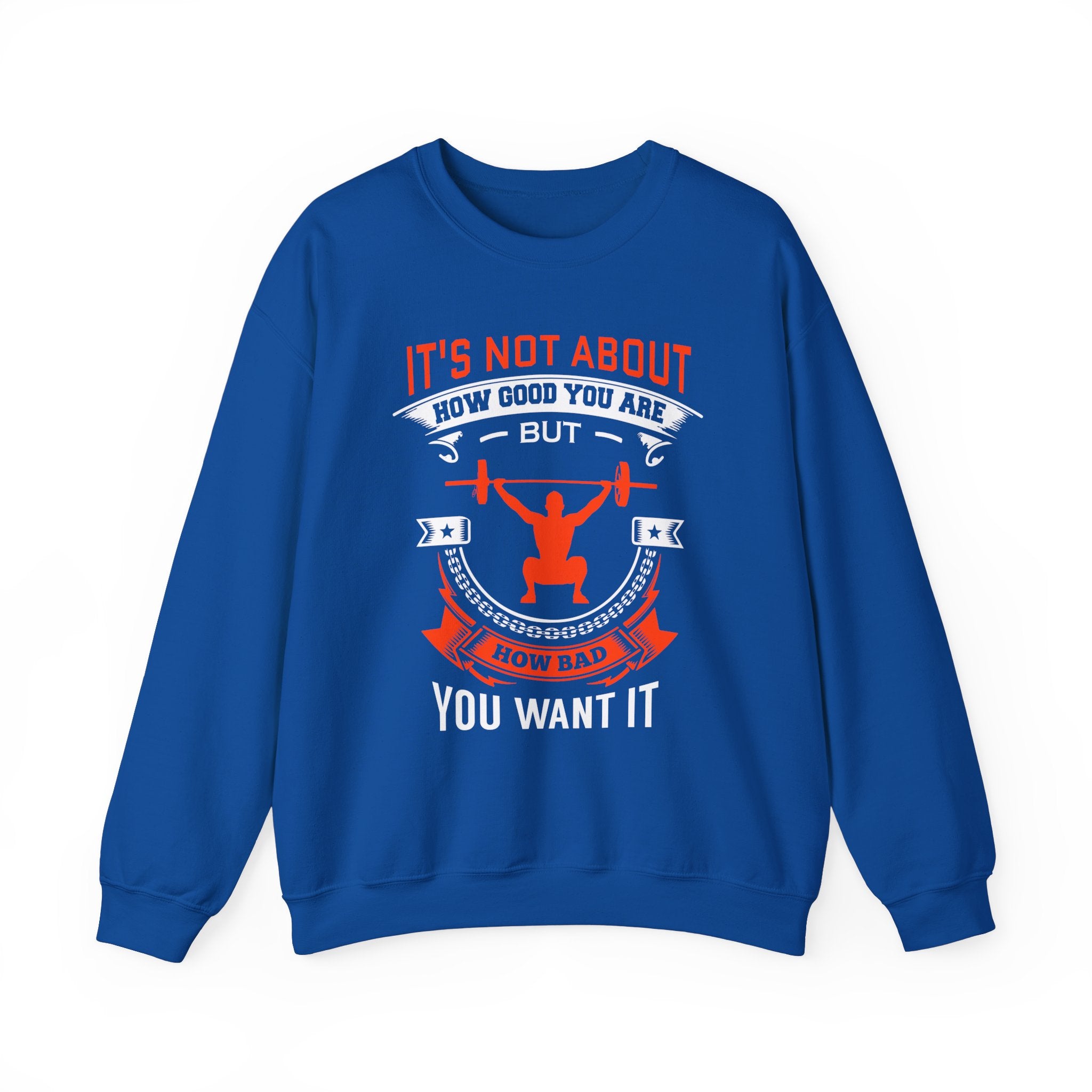 Il ne s’agit pas de savoir à quel point vous êtes bon Sweatshirt unisexe 
