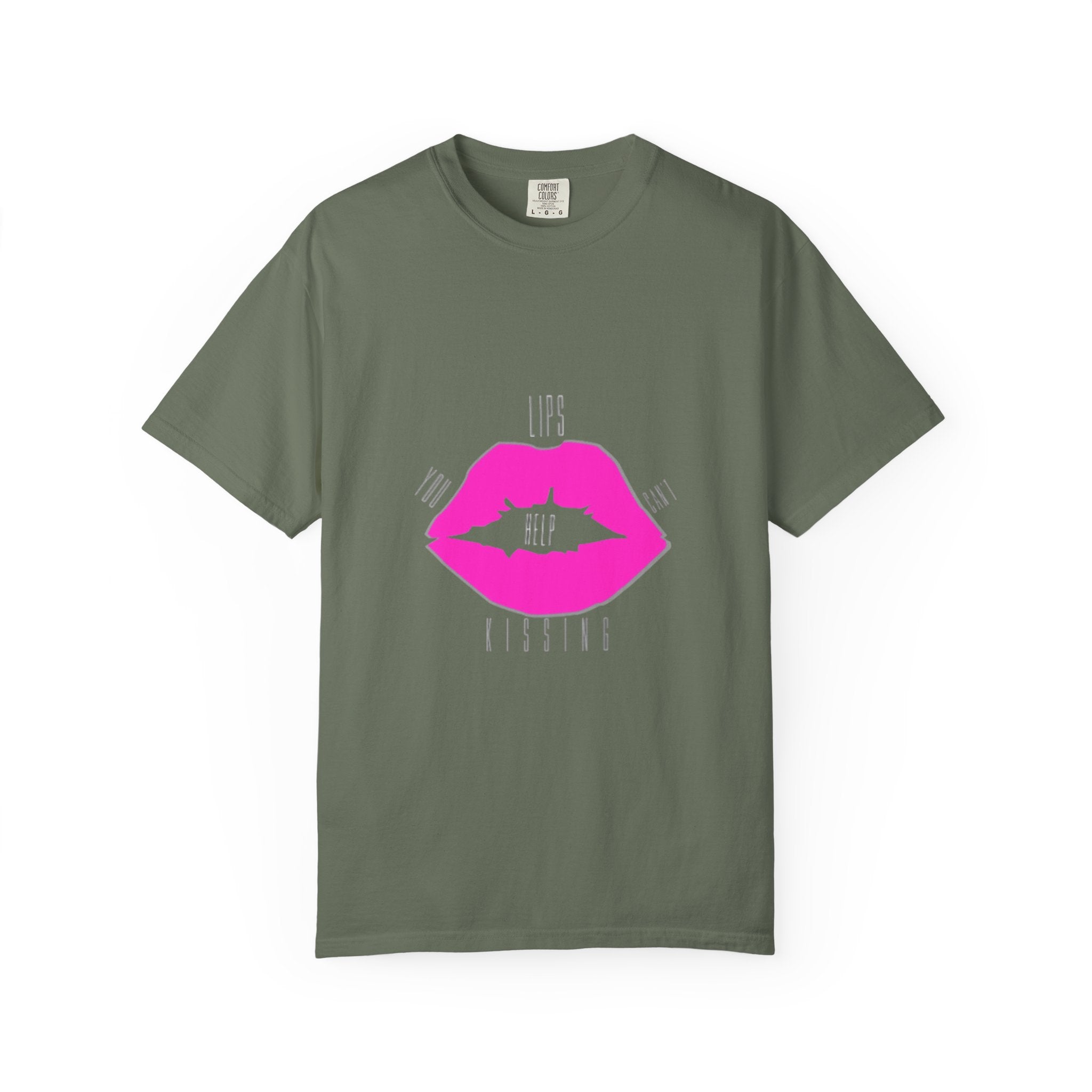 Kiss Mark Graphic Tee, Trendy Unisex T-shirt for Casual Wear, Perfect for Birthdays, Valentine’s Day, or Fun Gatherings, Statement Shirt Printify