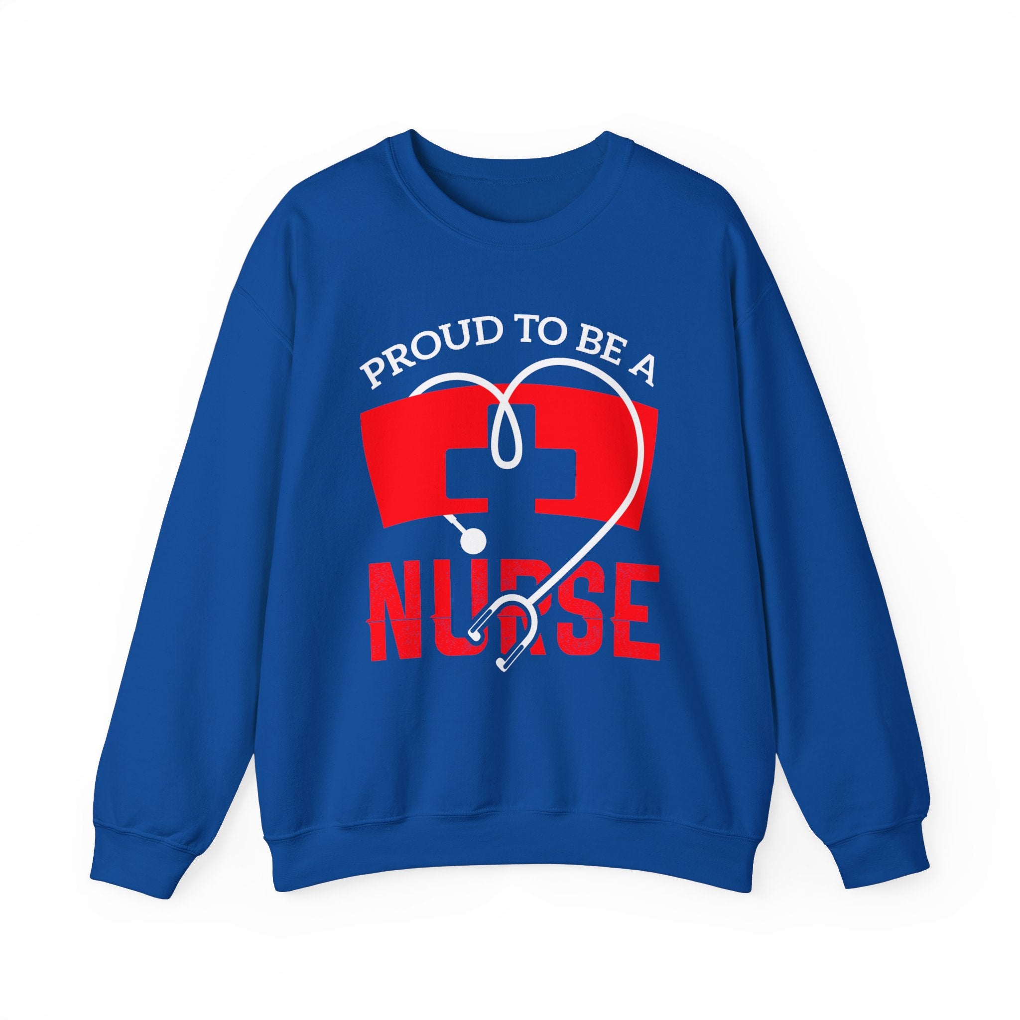 Fier d’être un sweat-shirt unisexe infirmière 