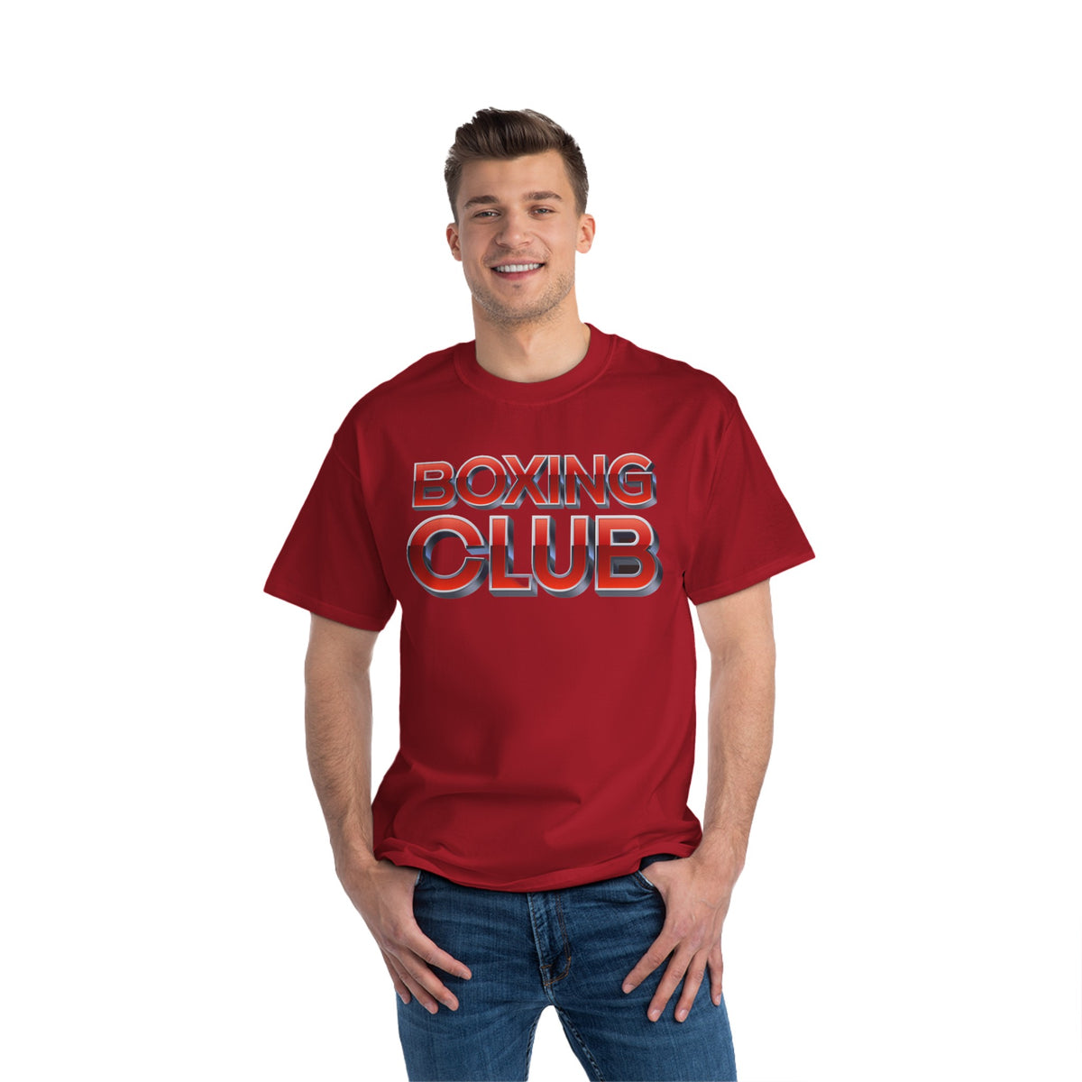 Beefy-T®  Short-Sleeve Box Club T-Shirt