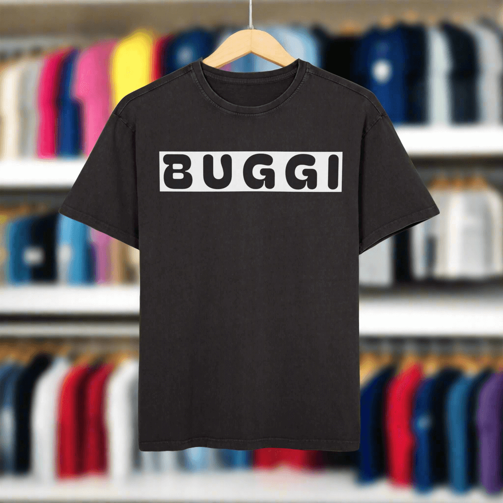 Men's Acid Washed Tee - BUGGI Design Printify