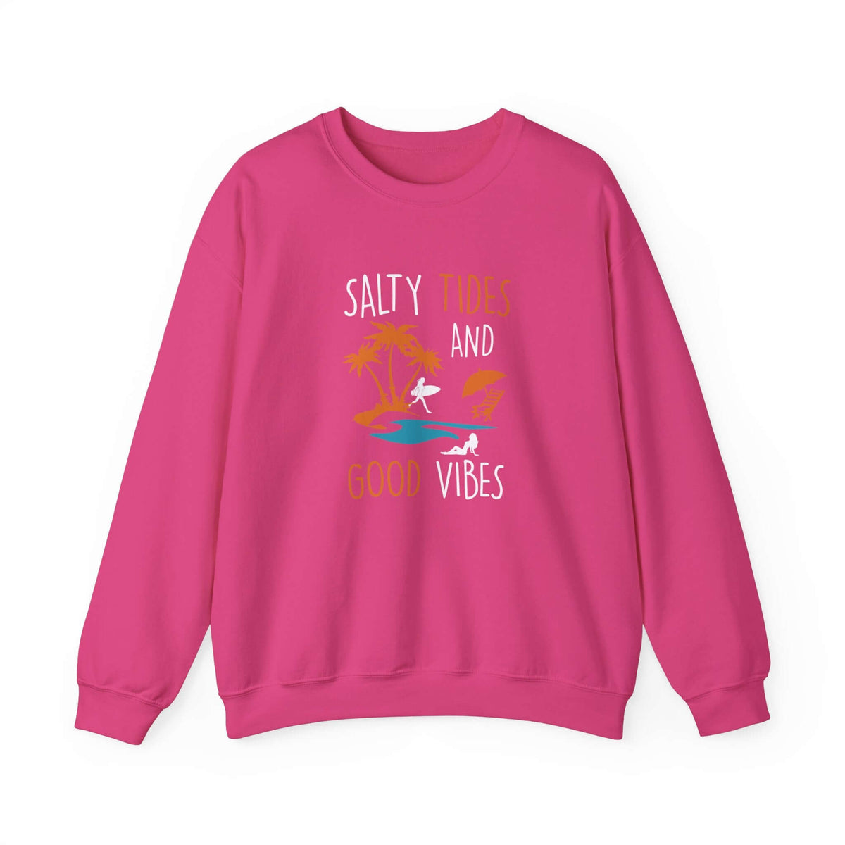 Salty Tides And Good Vibes Unisex Sweatshirt - RC’nSONS