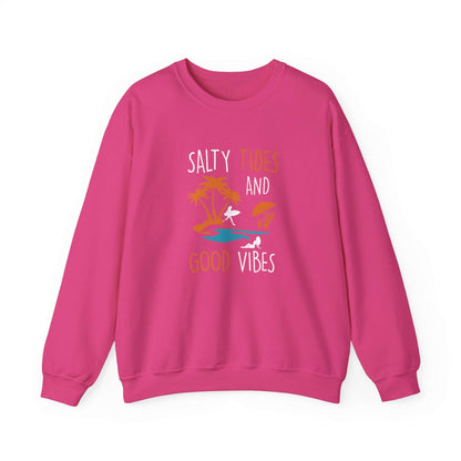 Salty Tides And Good Vibes Unisex Sweatshirt - RC’nSONS