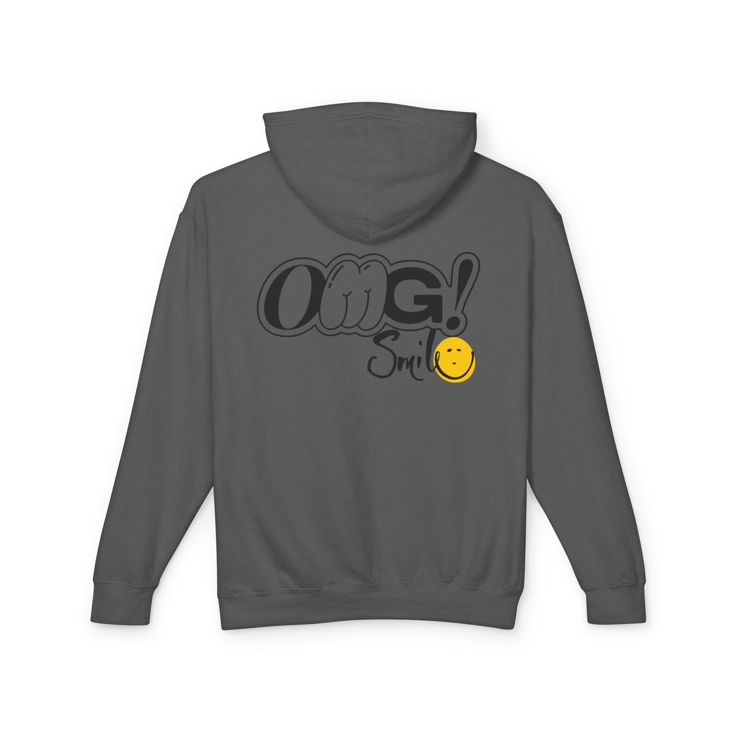 OMG!Smile Lightweight Hooded Sweatshirt