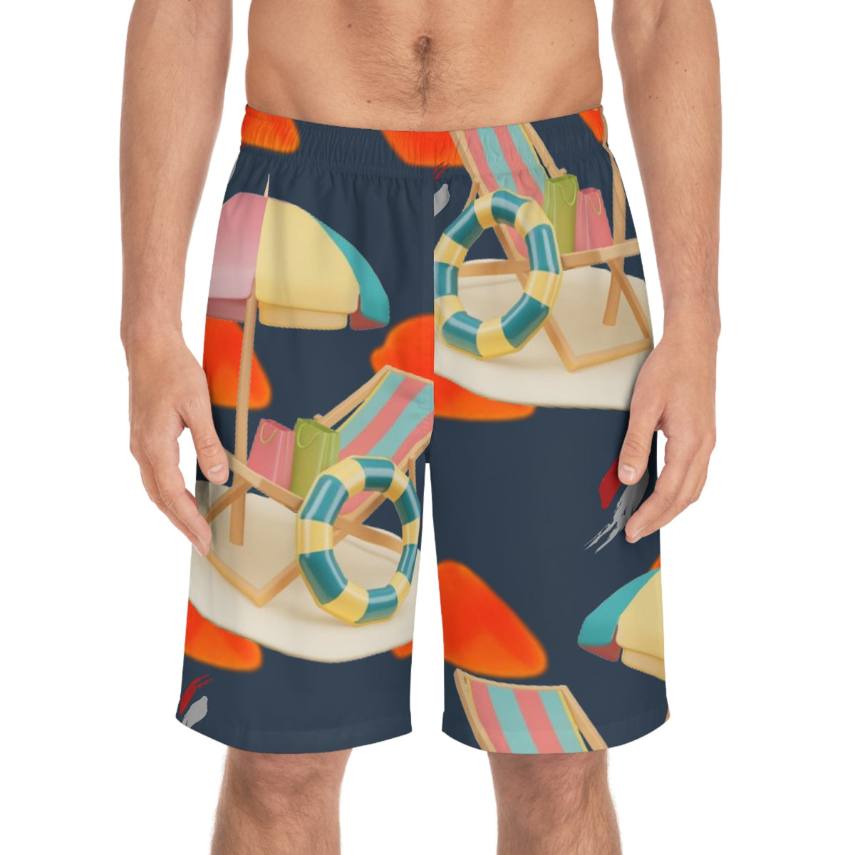 Men's Board Shorts - Stylish Summer Swimwear, Beach Ready, Perfect for Pool Parties, Vacation Essentials, Outdoor Adventures Printify