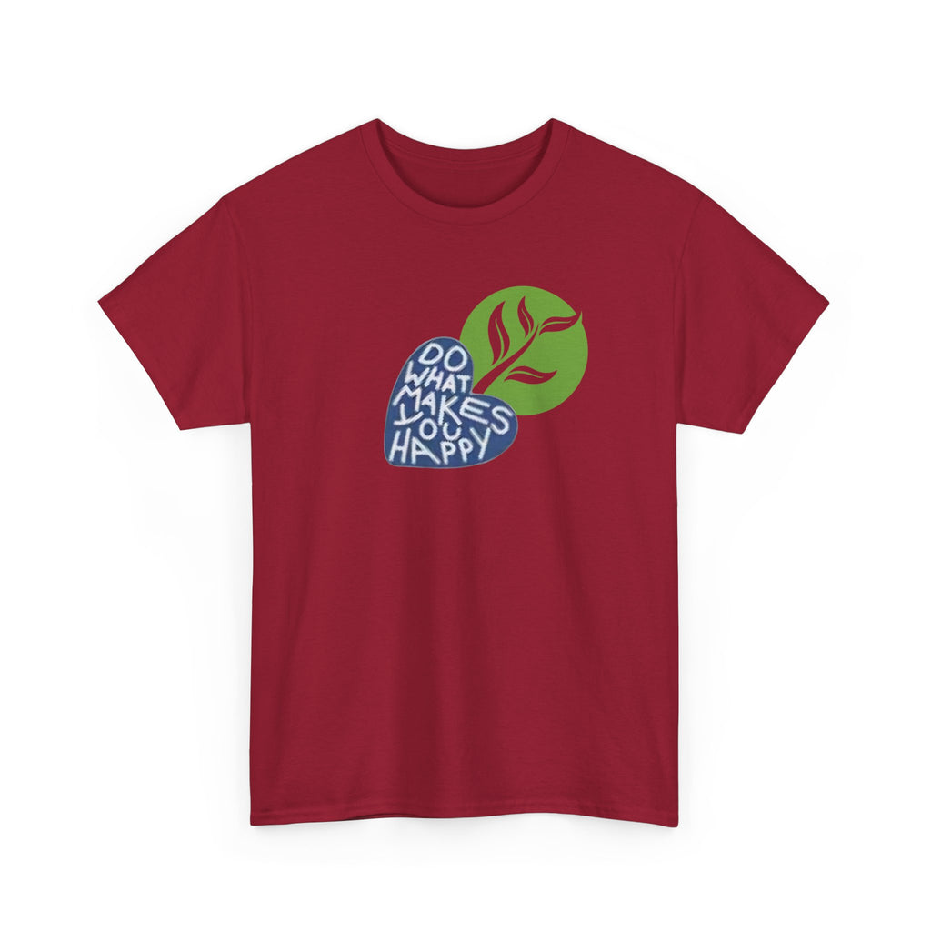 Unisex Makes You Happy Cotton Tee