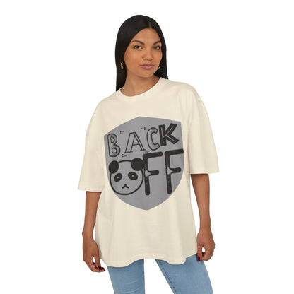 T-Shirt Back off Unisex Ultra Heavy Cotton Box Tee