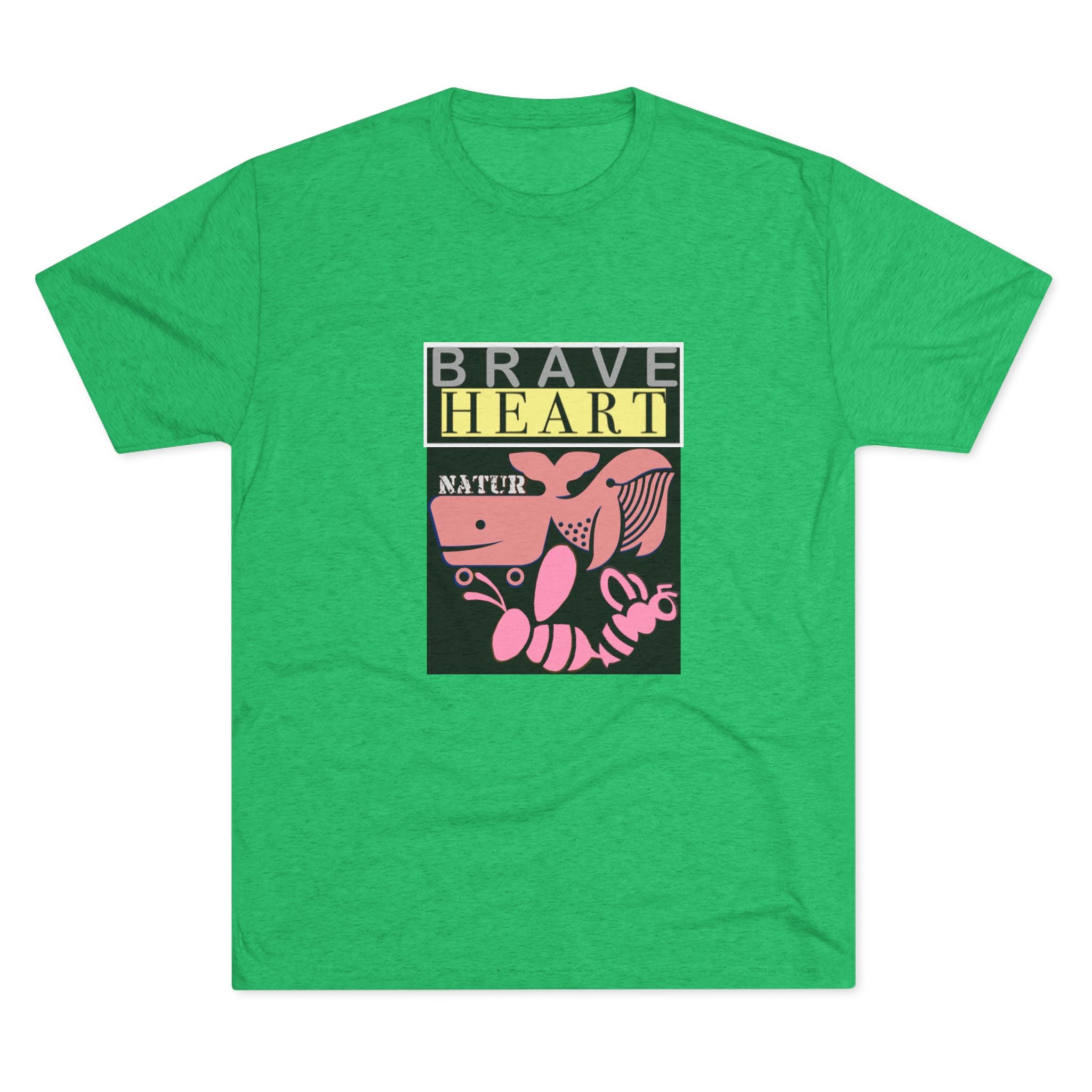 Brave Heart Tri-Blend Unisex T-Shirt