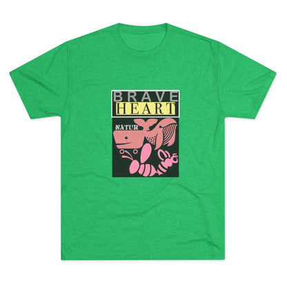 Brave Heart Tri-Blend Unisex T-Shirt
