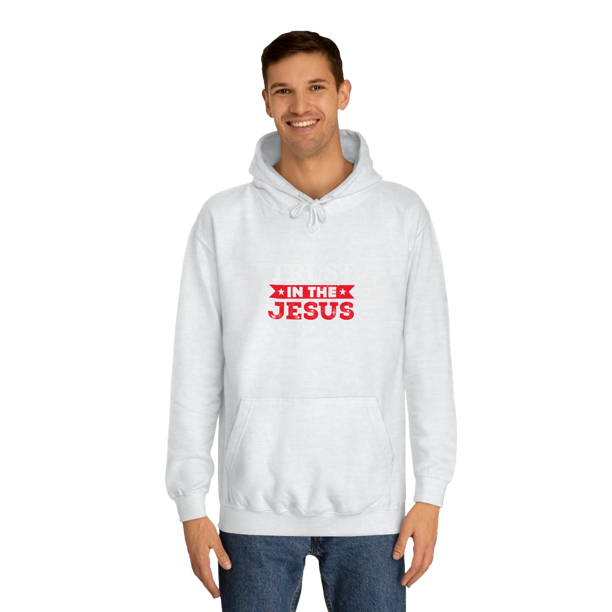 Faites confiance au sweat à capuche unisexe Jésus 