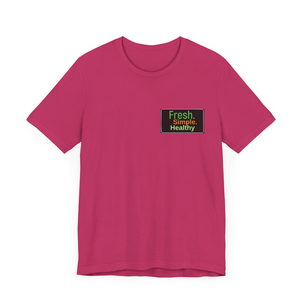 Unisex Fresh Healthy Short Sleeve Tee