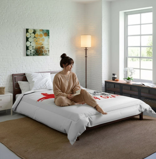 1Cross 3Nails Comforter Printify