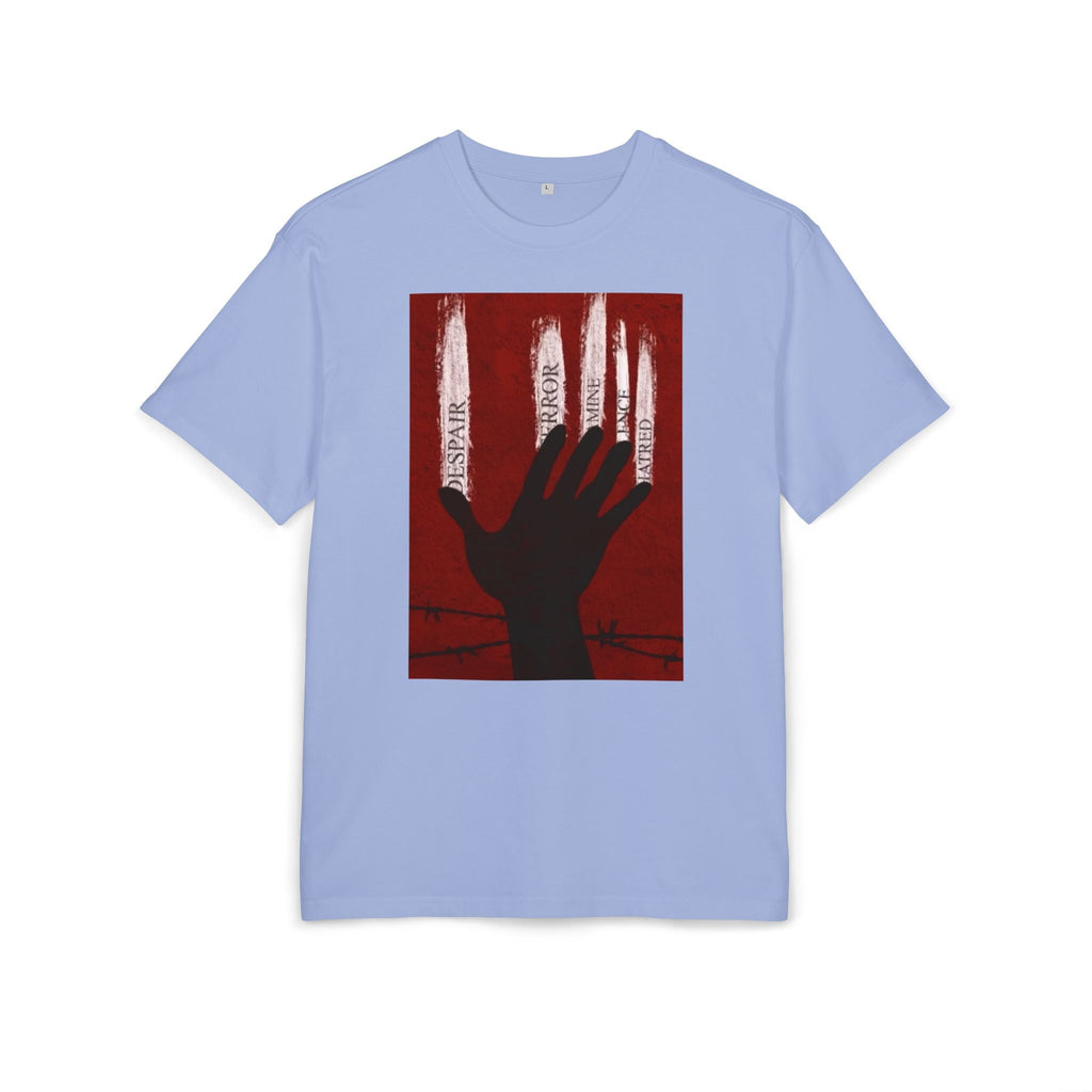 Bold Artistic Oversized Tee, Grunge Style Graphic Shirt, Unisex Urban Fashion, Statement Tee for Streetwear, Gift for Art Lovers Printify