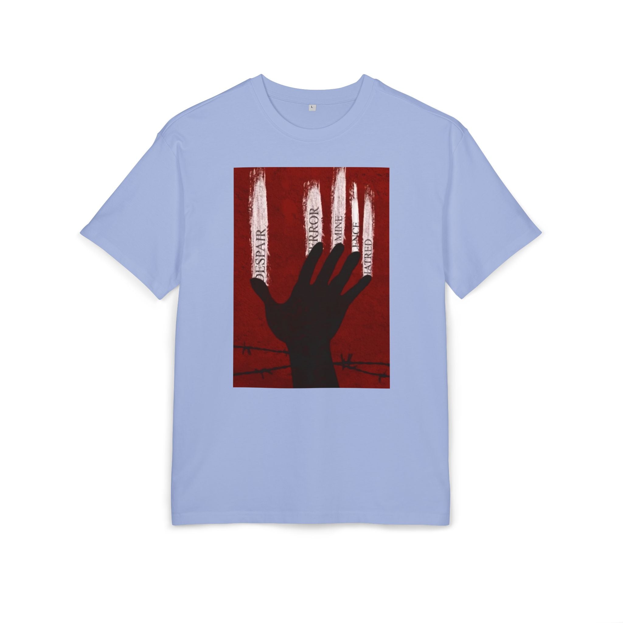 Bold Artistic Oversized Tee, Grunge Style Graphic Shirt, Unisex Urban Fashion, Statement Tee for Streetwear, Gift for Art Lovers Printify