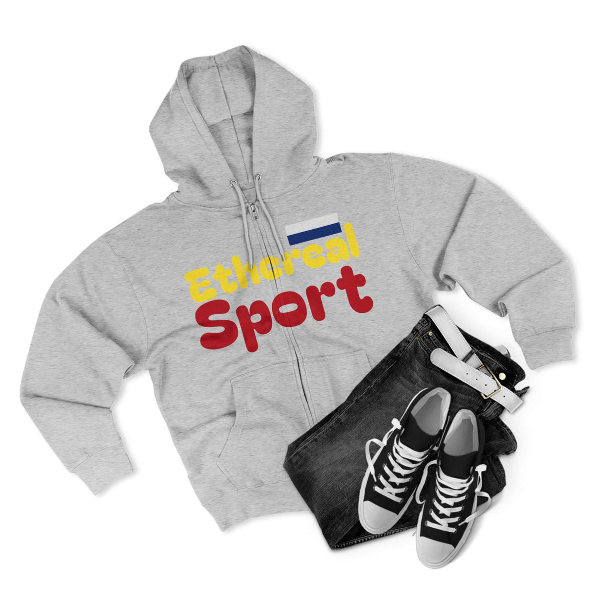 Ethereal Sport Zip Hoodie - RC'nSONS Unisex Printify
