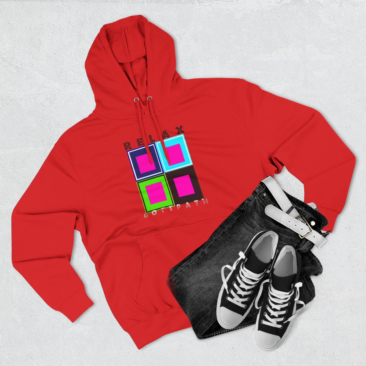 Three-Panel Hoodie - Gott Path Design