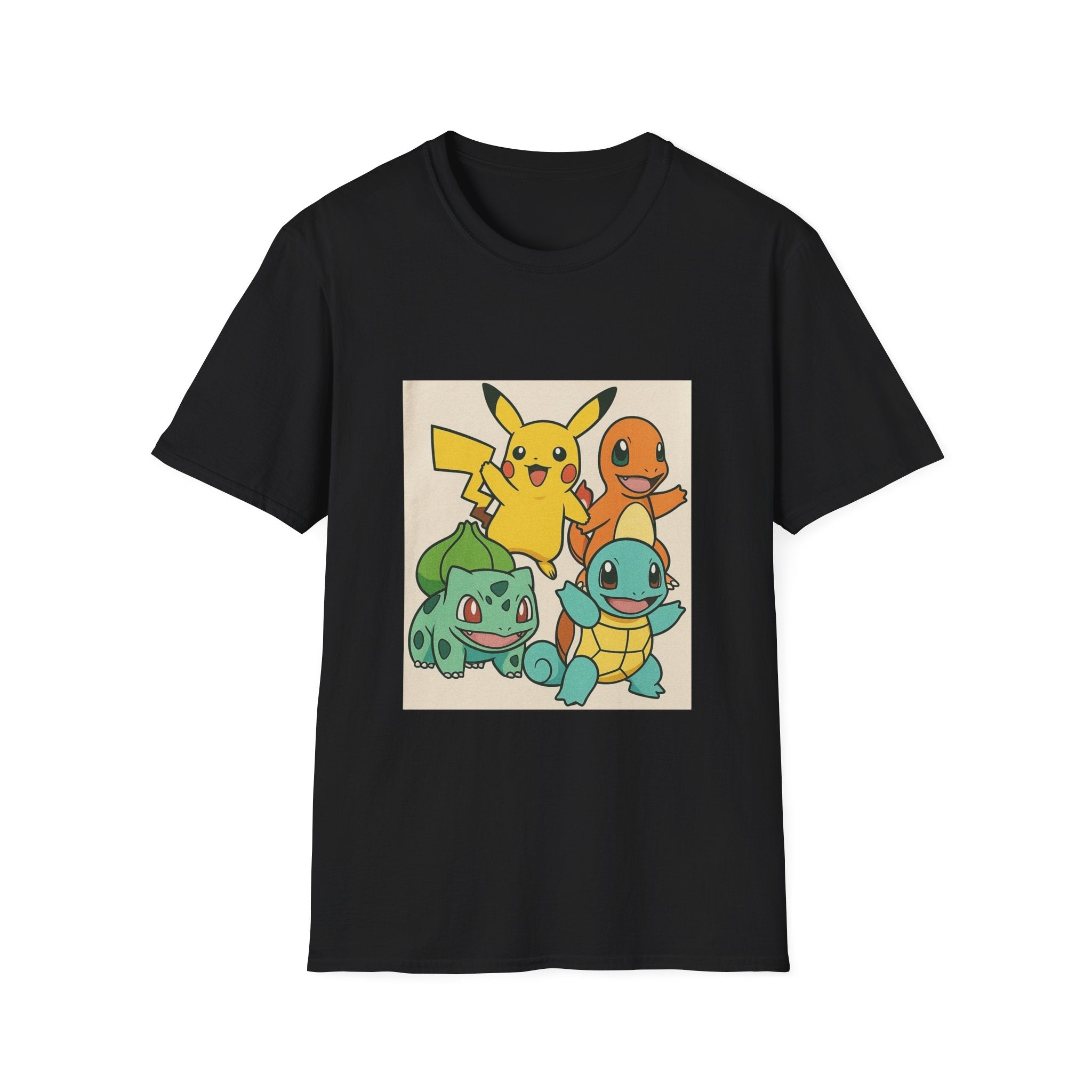 Colorful Play Graphic T-Shirt, Cute Casual Tee, Gamer Gift, Birthday Present, Unisex Style, Cartoon Apparel
