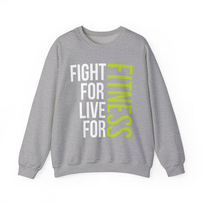 Fight For Live For Fitness Sweat-shirt unisexe 